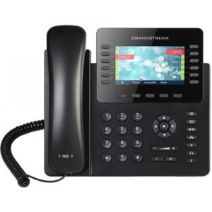 Téléphones Analogiques Et Dect - Networks Gxv3350 Téléphone Fixe Noir 16  Lignes Tft Wifi
